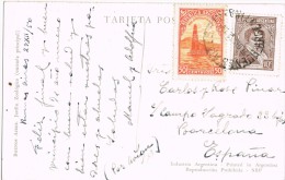 3387. Postal Aerea BUENOS AIRES (Argentina) 1950. Zoo - Covers & Documents
