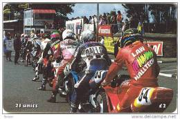 Isle Of Man, MAN 155, 2 £,TT Festival 2000, Ready For The Start, 2 Scans. - Man (Eiland)