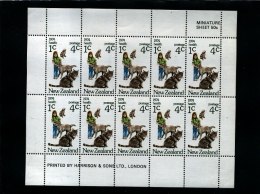 NEW ZEALAND - 1974  HEALTH   MS   MINT NH - Blocks & Sheetlets