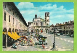 VIGEVANO PIAZZA DUCALE CARTOLINA FORMATO GRANDE VIAGGIATA NEL 1965 - Vigevano