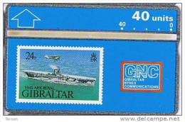 Gibraltar, GIB-27, Hms Royal Ark, Ship 40u.  Mint. - Gibraltar