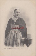 MORBIHAN JEUNE FILLE DE QUESTEMBERG ET ELVEN ETUDE DE COIFFES DE BRETAGNE Editeur Villard - Questembert