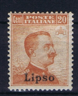 Italy: Egeo  Lipso Sa 9  MH/* - Ägäis (Lipso)