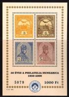 HUNGARY-1999.Commemorativ Sheet - 50th Anniversary Of Philatelia Hungarica / Souvenir RR! - Herdenkingsblaadjes