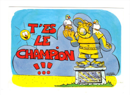 Petanque: T' Es Le Champion, Dessin De Matem (13-1500) - Bowls