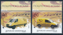 MACEDONIA/Mazedonien EUROPA 2013 "The Postman Van" Set Of 2v** - 2013