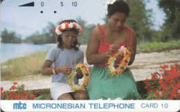 Northen Mariana Isl. - NMI-MT-05, Mother And Daughter, 10 Units , 1991, Used - Islas Maríanas