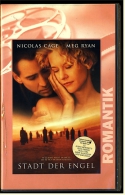 VHS Video Drama  -  Stadt Der Engel  -  Mit : Nicolas Cage, Andre Braugher, Colm Feore, Meg Ryan  -  Von 2001 - Drama