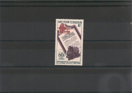 Saint Pierre Et Miquelon Année 1966 P.A. N° 37* Côte : 17 € - Nuevos