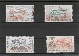 Saint Pierre Et Miquelon Années 1989/92 P.A. N° Y/T 68/71** Côte : 25 € - Ungebraucht