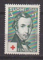 L5841 - FINLANDE FINLAND Yv N°334 * CROIX ROUGE - Unused Stamps