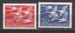 L5871 - FINLANDE FINLAND Yv N°445/46 ** OISEAUX BIRDS - Unused Stamps