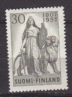 L5877 - FINLANDE FINLAND Yv N°457 ** - Unused Stamps