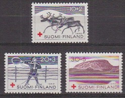 L5893 - FINLANDE FINLAND Yv N°504/06 ** ANIMAUX ANIMALS - Unused Stamps