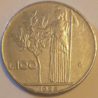 1956 - Italia 100 Lire     ----- - 100 Liras