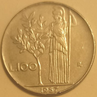 1957 - Italia 100 Lire     ------ - 100 Lire