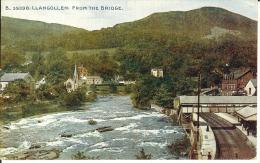 CPA  LLANGOLLEN, From The Bridge  7936 - Andere & Zonder Classificatie