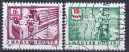 HONGARIJE - Michel - 1973 - Nr 250/51 - Gest/Obl/Us - Port Dû (Taxe)