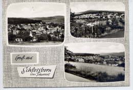 Allemagne--SCHLOSSBORN IM TAUNUS--Gruss Aus ....-Multivues ,cpsm  10 X 15   N° 6241 éd Rosen - Sonstige & Ohne Zuordnung