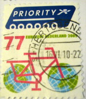 Netherlands 2009 Bicycle 77c - Used - Gebraucht