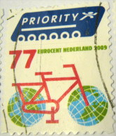 Netherlands 2009 Bicycle 77c - Used - Oblitérés
