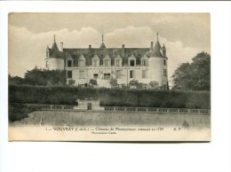 CP -  VOUVRAY (37) Chateau De Montcontour Restauré En 1789 - Neuvy-le-Roi