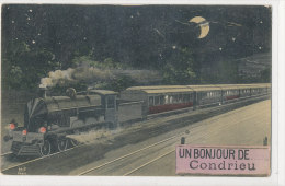 69 // Un Bonjour De CONDRIEU    Train  De Nuit    MF Edit  ** - Condrieu