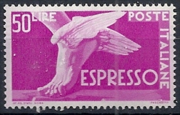 1945-52 ITALIA ESPRESSO RUOTA  50 LIRE MNH ** - RR11659-2 - Eilpost/Rohrpost