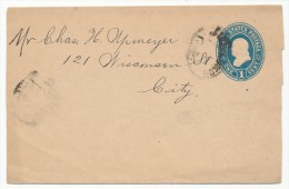 USA POSTAL STATIONERY NEWSPAPER WRAPPER # U294 VARIETY (1890es) - Sonstige & Ohne Zuordnung