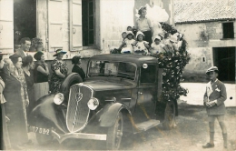 Barbezieux:  La Fête Voiture Automobile  Peugeot  , Carte Photo - Other & Unclassified