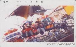 RARE Télécarte Japon / TCP 110-001 - Jeu PARC D´ATTRACTIONS - AMUSEMENT PARK Japan Phonecard - VERGNÜGUNGSPARK - ATT 292 - Jeux