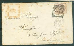 Lsc Affranchie Par Yvert N° 79 EN 1886 , Birmingham Pour Toulouse   - Am8914 - Storia Postale