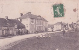 61 PERVENCHERES, Route De Bièves, Carte Trace De Pliure - Pervencheres