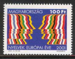 HUNGARY - 2001. European Language Year  MNH!! Mi 4642. - Ongebruikt