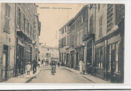 63 // LEZOUX   Rue Du Commerce   ANIMEE ** - Lezoux