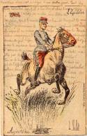 L. VALLET -  Aujourd' Hui  - L' Equitation - Soldat A Cheval (1904)  (56402) - Vallet, L.
