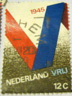 Netherlands 1970 25th Anniversary Of Liberation 12c - Used - Used Stamps