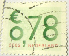 Netherlands 2002 Business Stamp 78c - Used - Usati