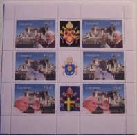 Nederland  2013  Stadspost 2 Pausen  Pope   Blok Postsfris/neuf/mnh - Nuevos