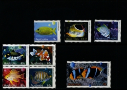 AUSTRALIA - 2010  FISHES OF THE REEF  SET  MINT NH - Mint Stamps