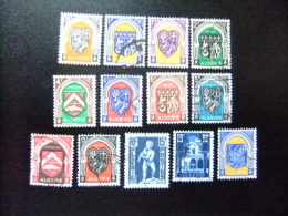 56 ALGERIE ARGELIA 1947 / ESCUDOS / YVERT 255+256+258+259+263+264+265+268+270+271+290+314+337C FU - Used Stamps