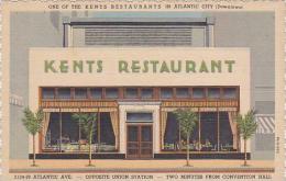 New Jersey Atlantic City Kents Restaurant 2124-28 Atlantic Avenue - Atlantic City