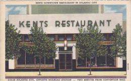 New Jersey Atlantic City Kents Restaurant 2124-28 Atlantic Avenue - Atlantic City