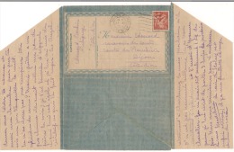 Lettre Enveloppe 1944 Cachet  ( Dijon - Gare ) Cote D'Or - Brieven En Documenten