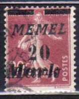 Memel 1922 Mi 109, Gestempelt [180513L] @ - Memelgebiet 1923