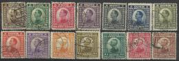 YU 1921-159-61 DEFINITIVE, YUGOSLAVIA, 1 X 14v, Used - Usati