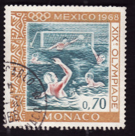 MONACO  1968 -  YT  739   -  JO  Mexico  - Oblitéré - Usados