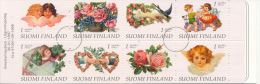 Specimen, Muster " Salutations Amicales " Finlande 1997 Yvert 1336/43 Carnet Xx - Markenheftchen