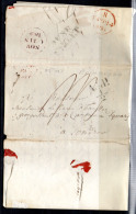 Grande Bretagne 1830, Lettre D’Edinbourg - ...-1840 Préphilatélie