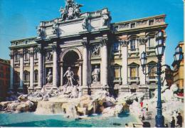 ROMA--FONTANA DI TREVI--FG--V 13-8-69 - Fontana Di Trevi